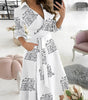 Elegant Long-Sleeve Midi Dress for Women | Ideal for Special Occasions