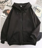 Zipped Hooded Sweatshirt for Women
