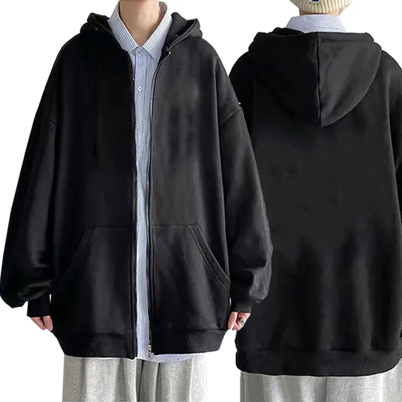 Zipped Hooded Sweatshirt for Women