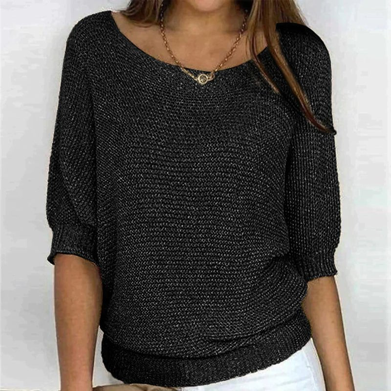 Large knitted sweater for Women