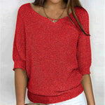 Large knitted sweater for Women