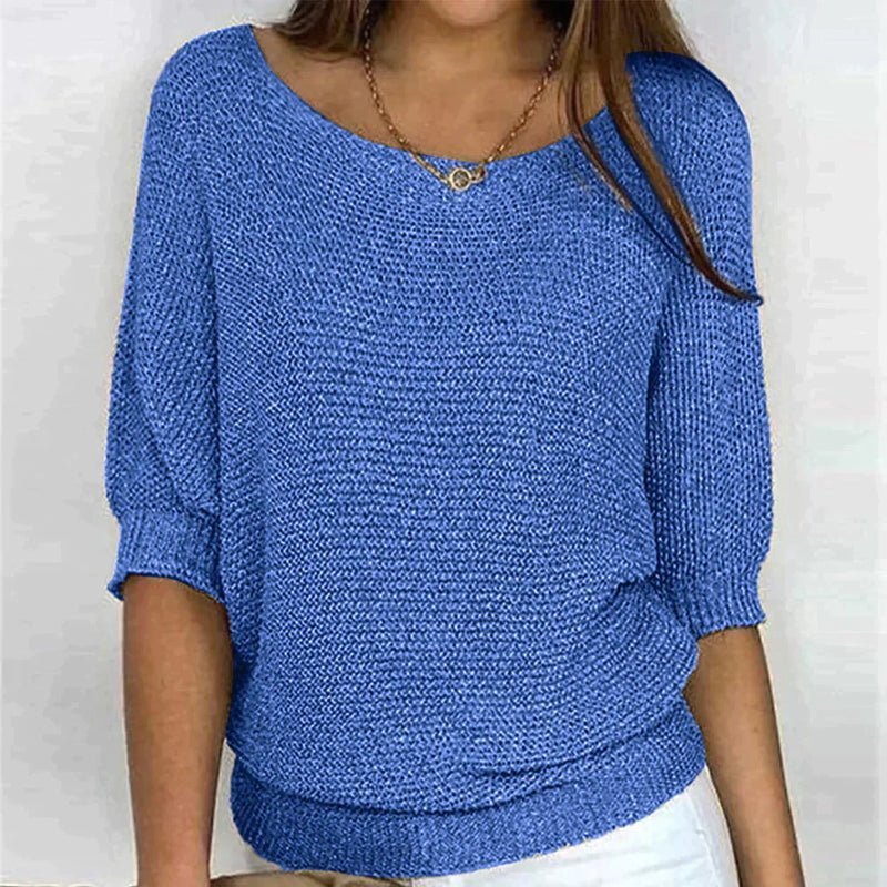 Large knitted sweater for Women