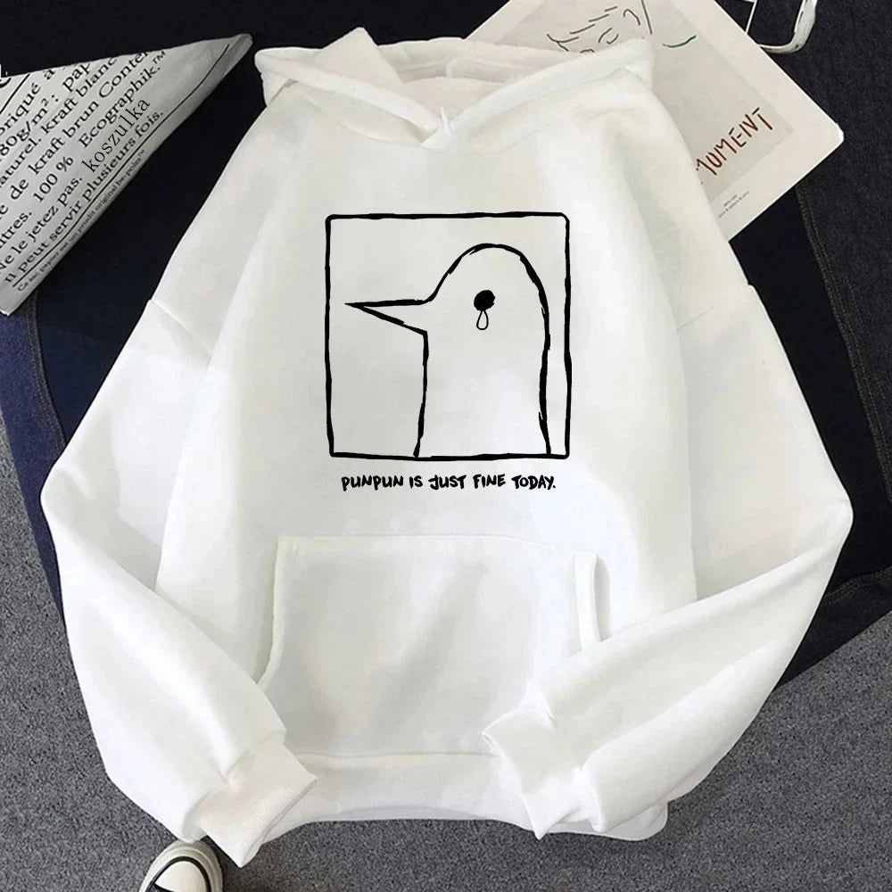 Oversized Hoodie Goodnight Punpun for Women