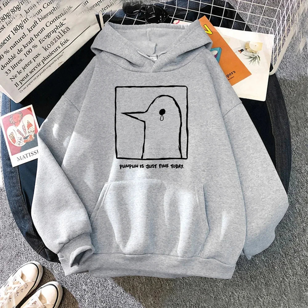 Oversized Hoodie Goodnight Punpun for Women