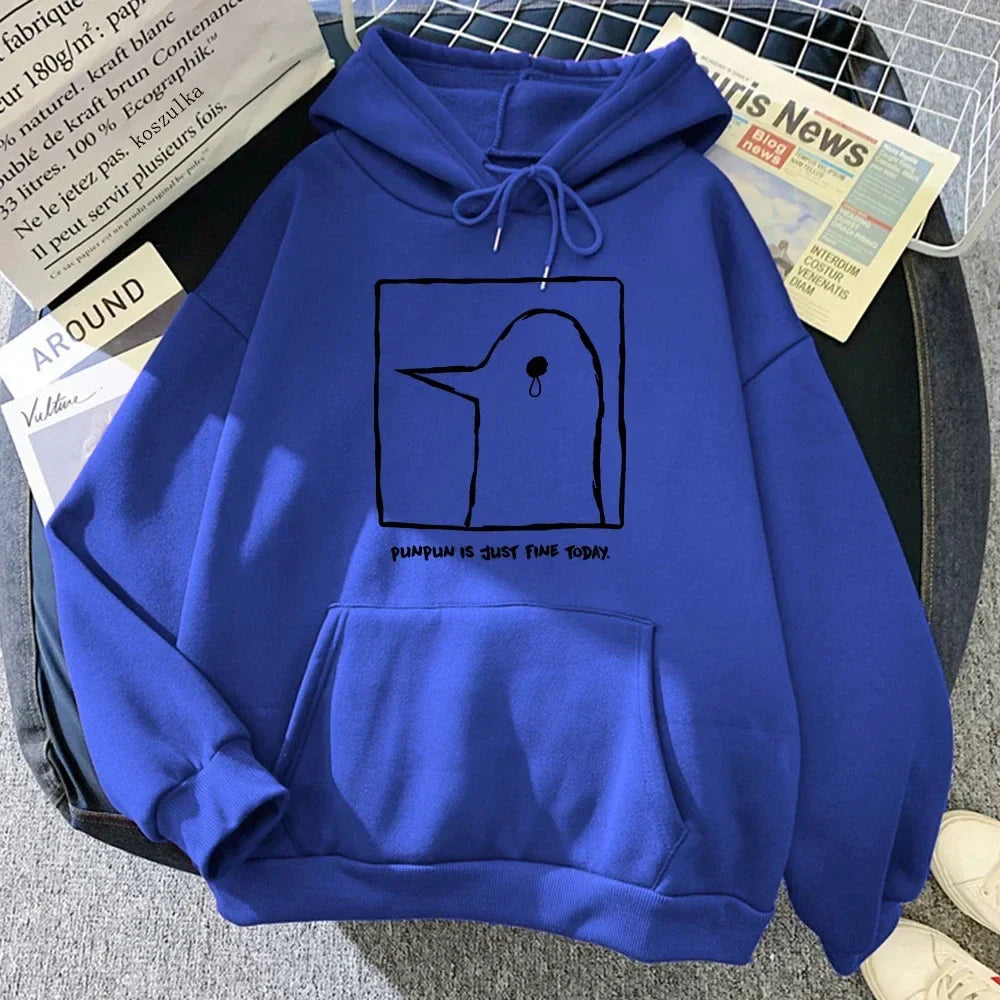 Oversized Hoodie Goodnight Punpun for Women