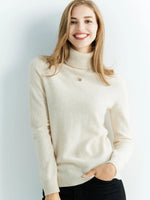Merino Wool Turtleneck for Women