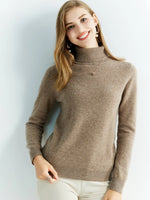 Merino Wool Turtleneck for Women