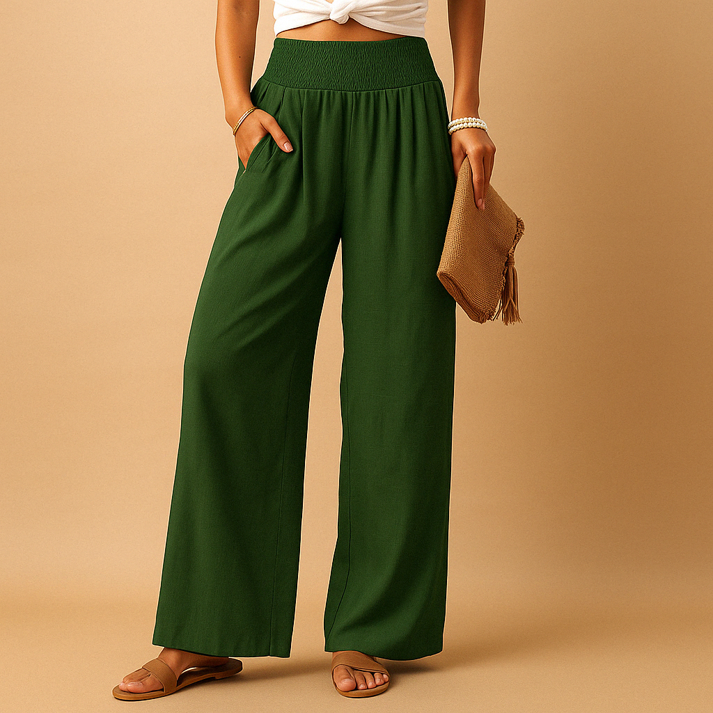 Loose Linen Pants for Women