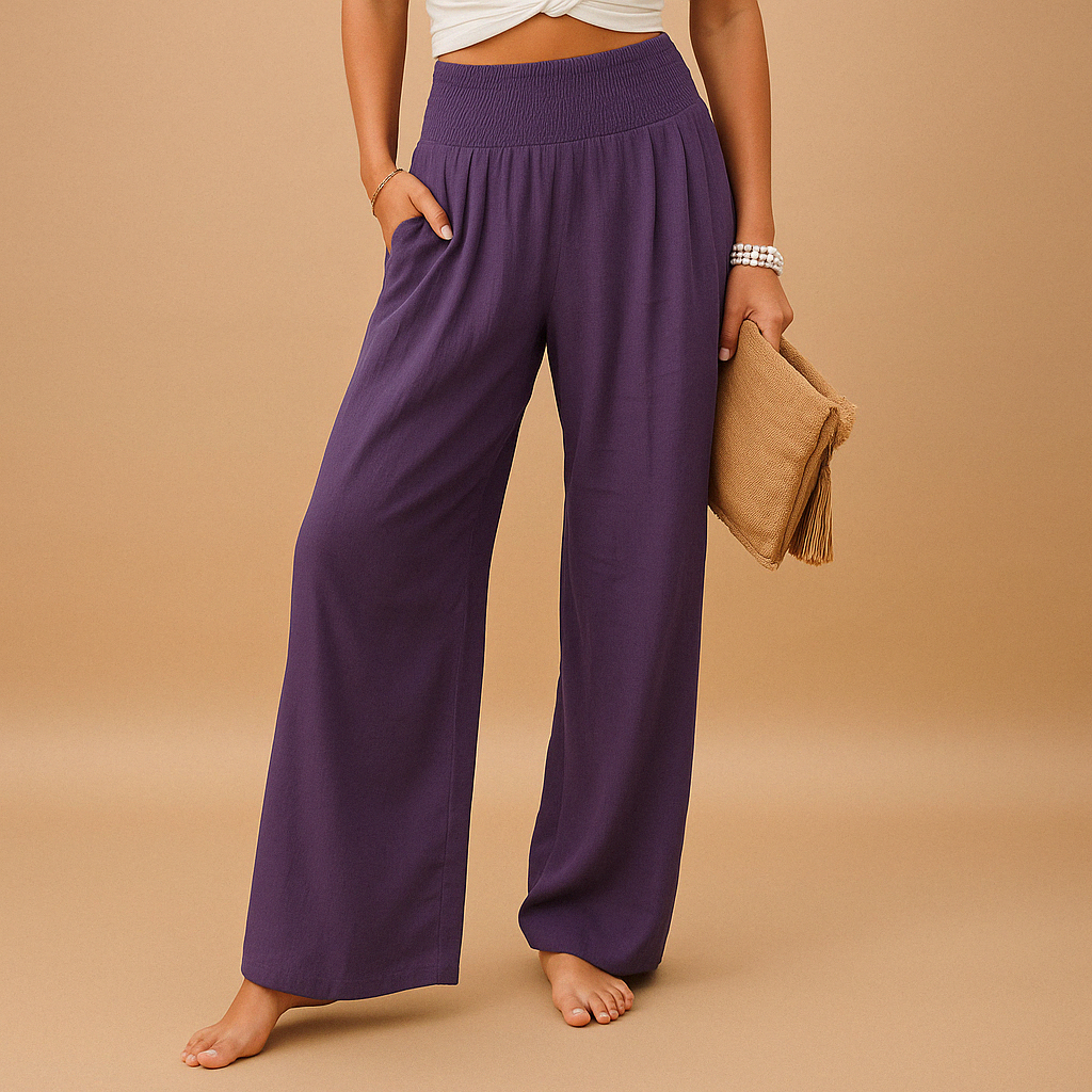 Loose Linen Pants for Women
