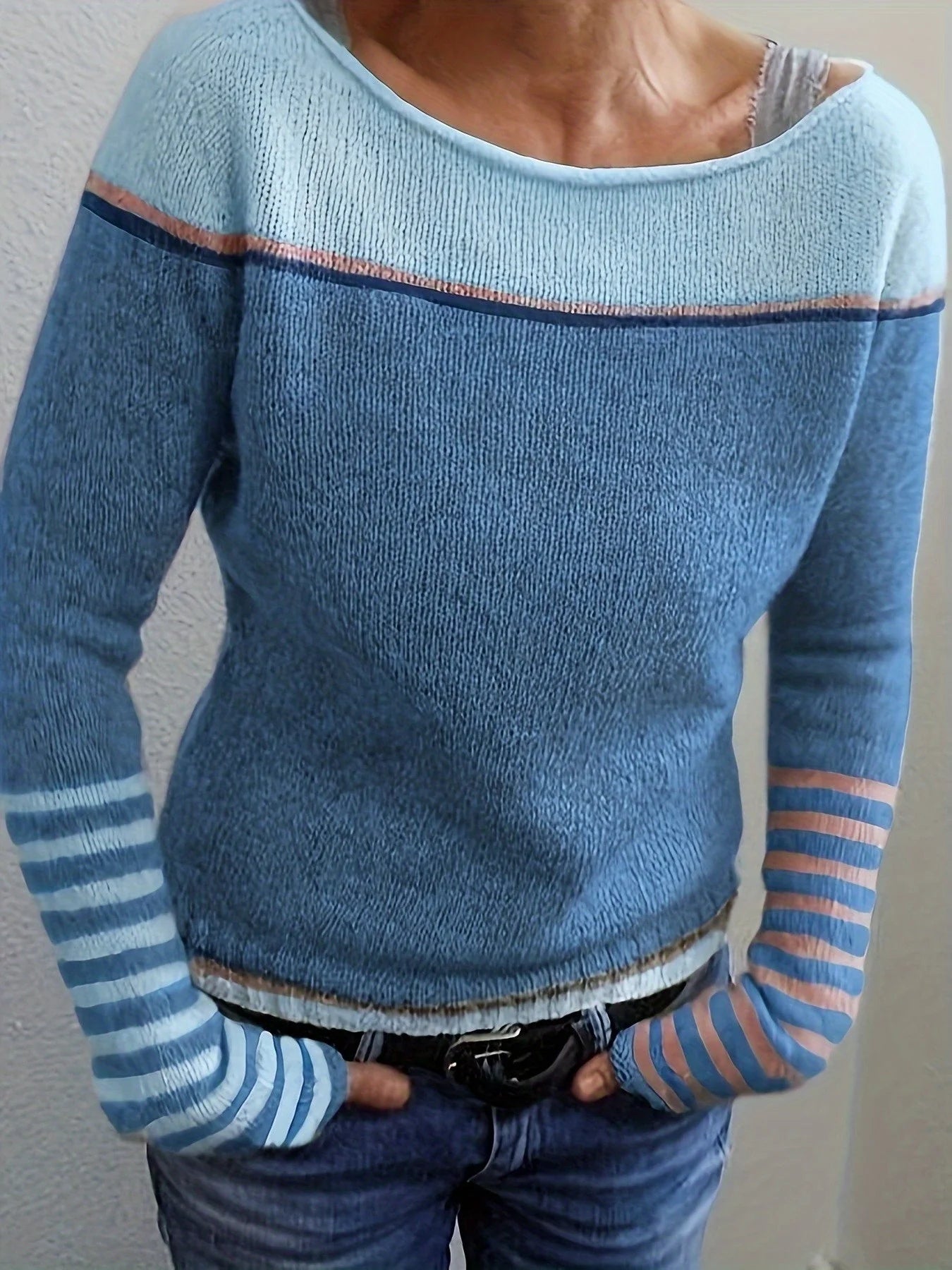 Striped Sweater for Women