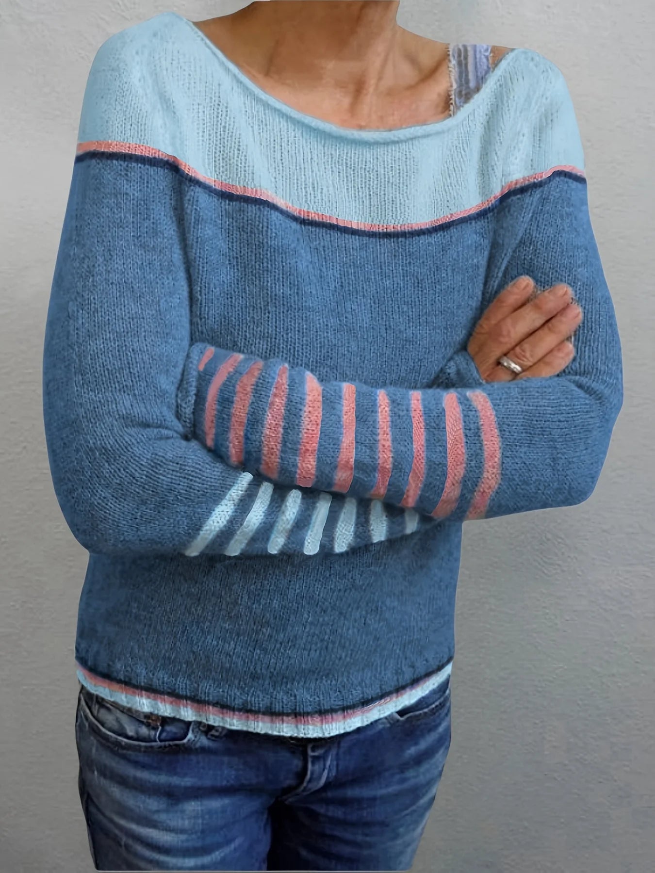 Striped Sweater for Women