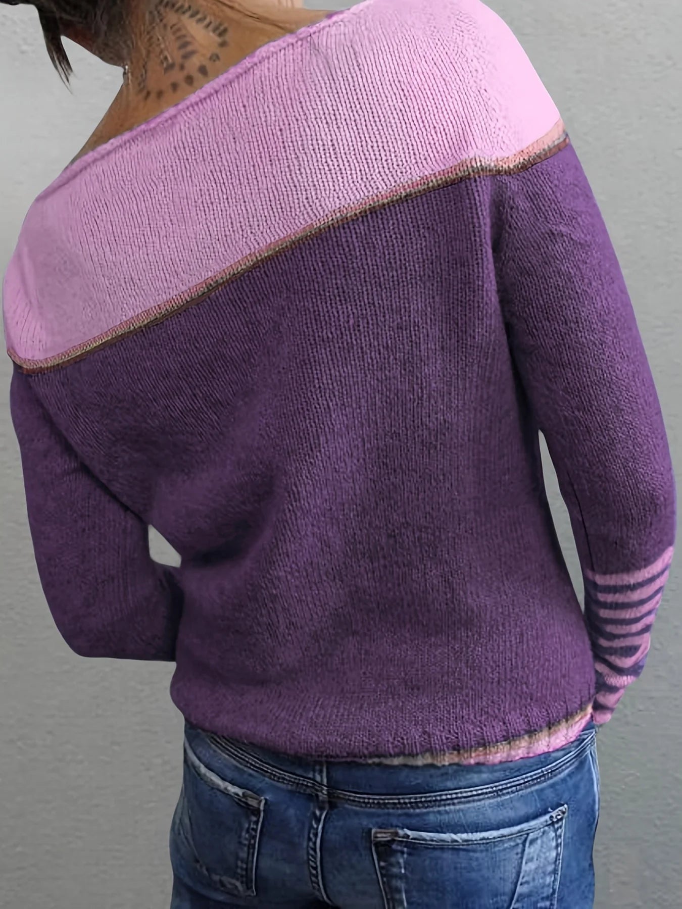 Striped Sweater for Women