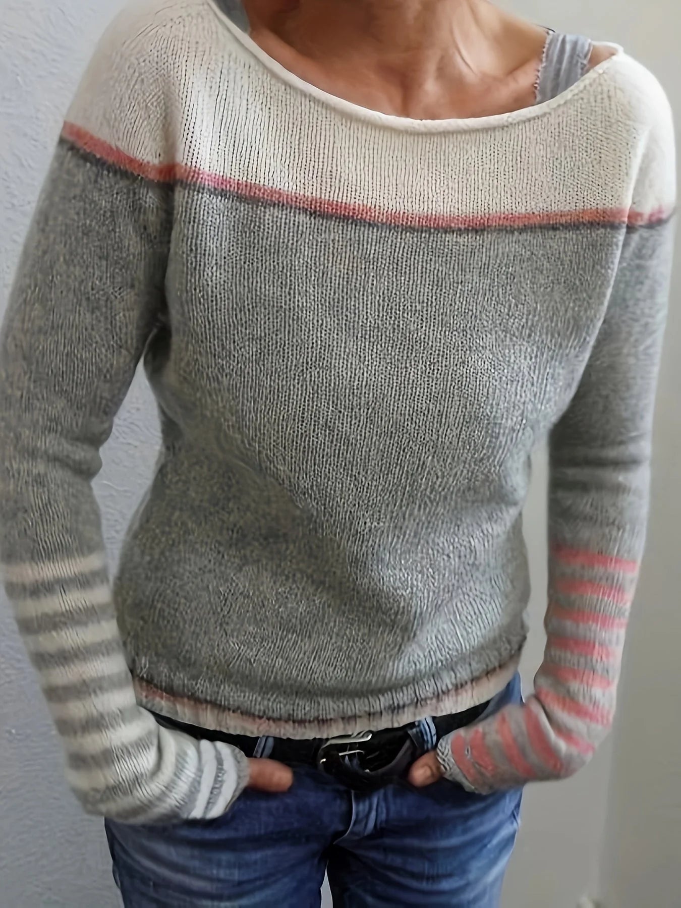 Striped Sweater for Women