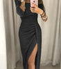 Shiny Off-Shoulder Midi Dress for Women | Perfect for Going Out