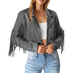 Swedish Jacket with Fringes for Women