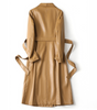 Leather Trench Coat for Women