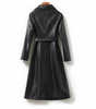 Leather Trench Coat for Women