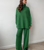 Turtleneck sweater set with pants for women