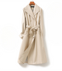 Leather Trench Coat for Women