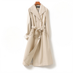 Leather Trench Coat for Women