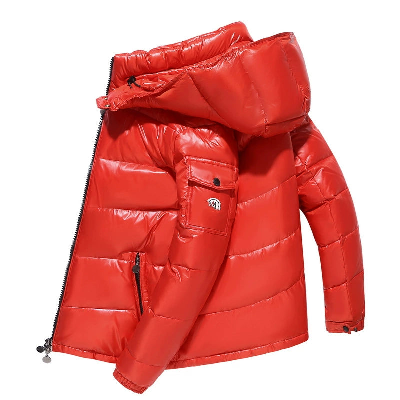 Elegant Cozy Fleece Puffer Jacket for Women
