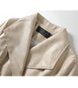 Leather Trench Coat for Women