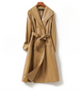 Leather Trench Coat for Women