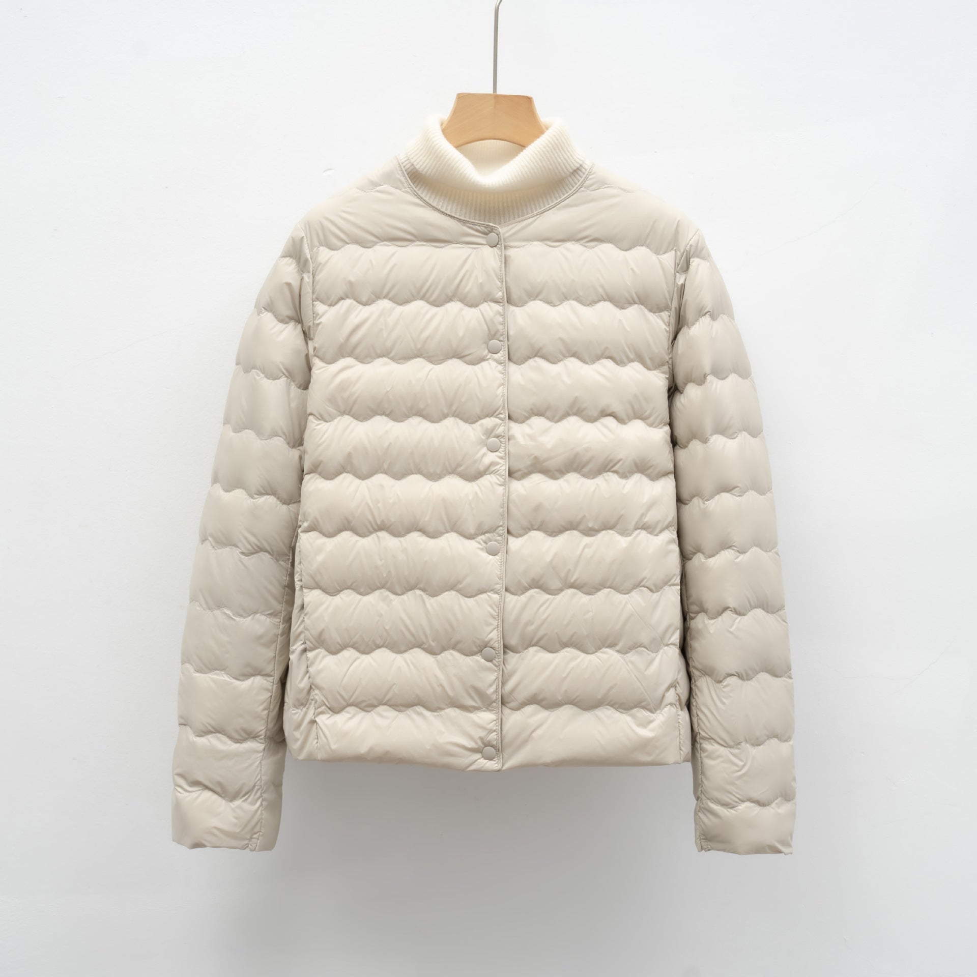 Short Quilted Down Jacket for Women