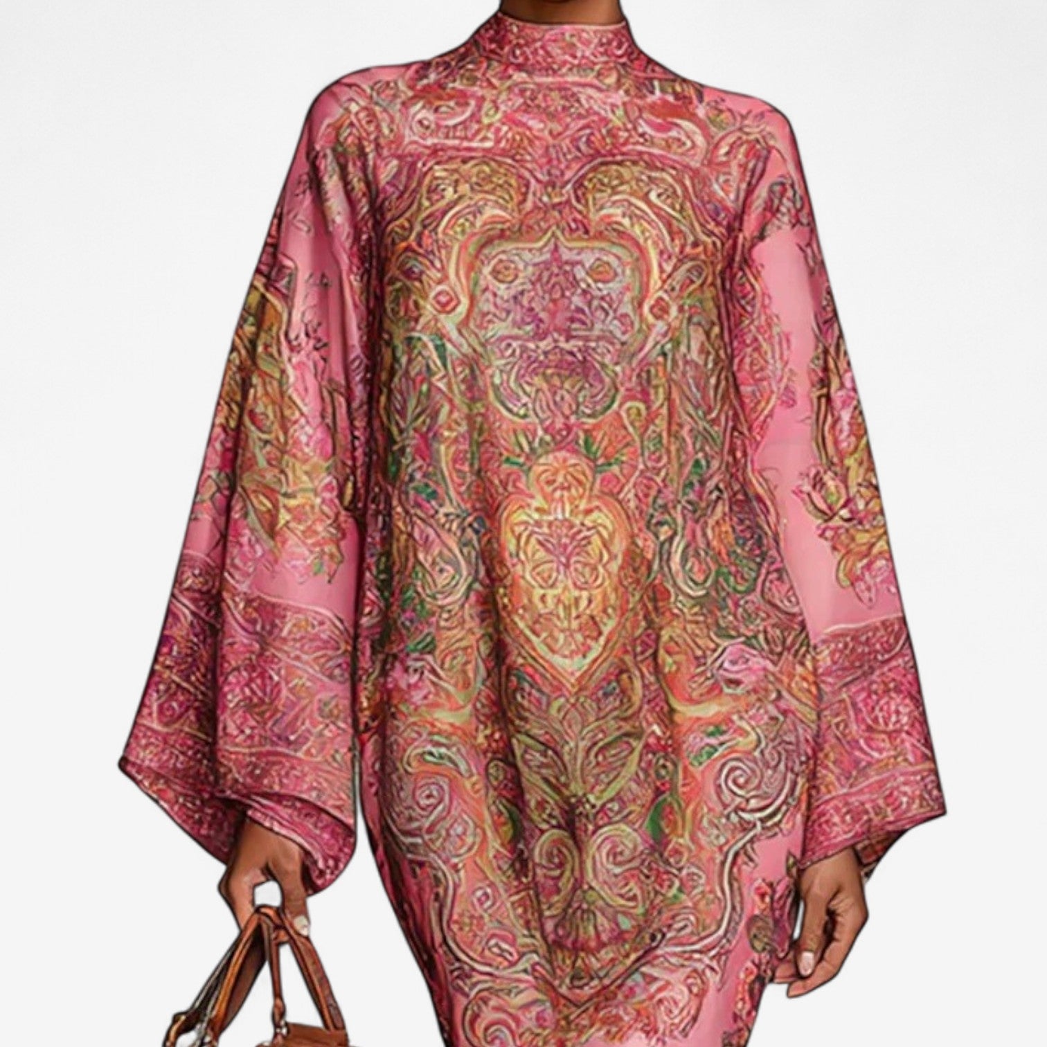 Printed Caftan Dress for Women