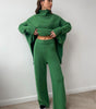 Turtleneck sweater set with pants for women