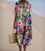 Floral summer dress for women