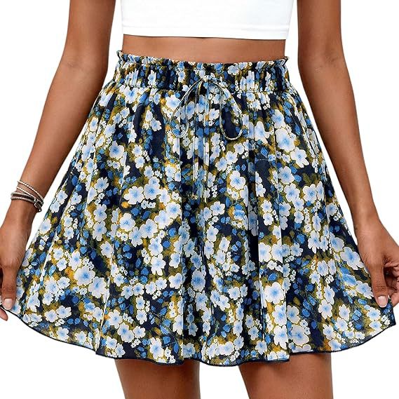 Short Loose with Polka Dots and Elastic Waist for Women | Ideal for Summer