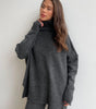 Turtleneck sweater set with pants for women