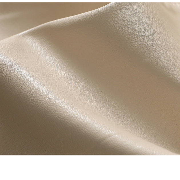 Leather Trench Coat for Women