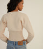 Fitted Buttoned Cardigan for Women