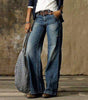 Elegant High-Waisted Flared Jeans for Women
