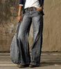 Elegant High-Waisted Flared Jeans for Women