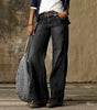 Elegant High-Waisted Flared Jeans for Women