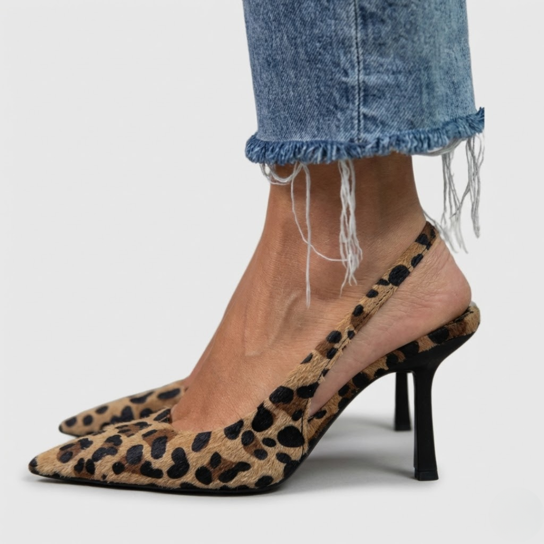 Women's Leopard Pattern Stiletto Heels
