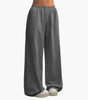 Wide Pants for Women with Elastic Waistband
