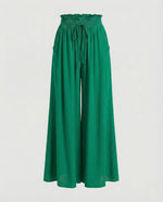 Flowy and Wide High-Waisted Palazzo Pants for Women