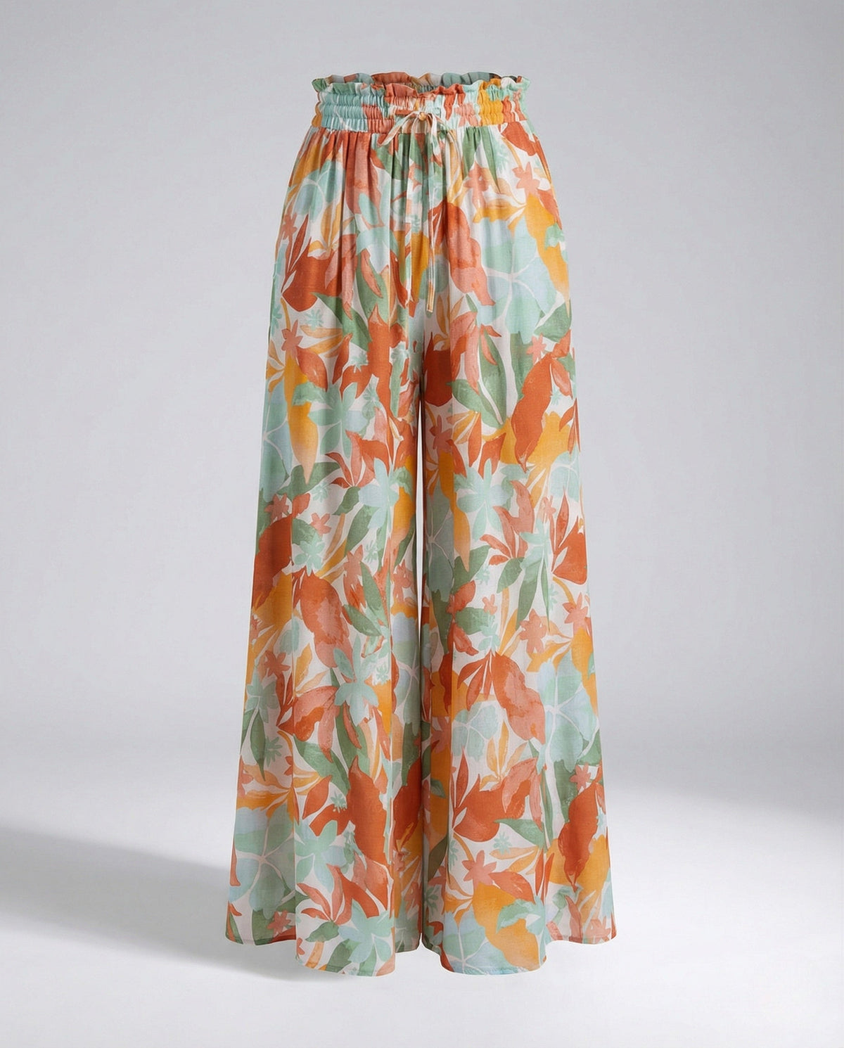 Flowy and Wide High-Waisted Palazzo Pants for Women