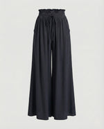 Flowy and Wide High-Waisted Palazzo Pants for Women
