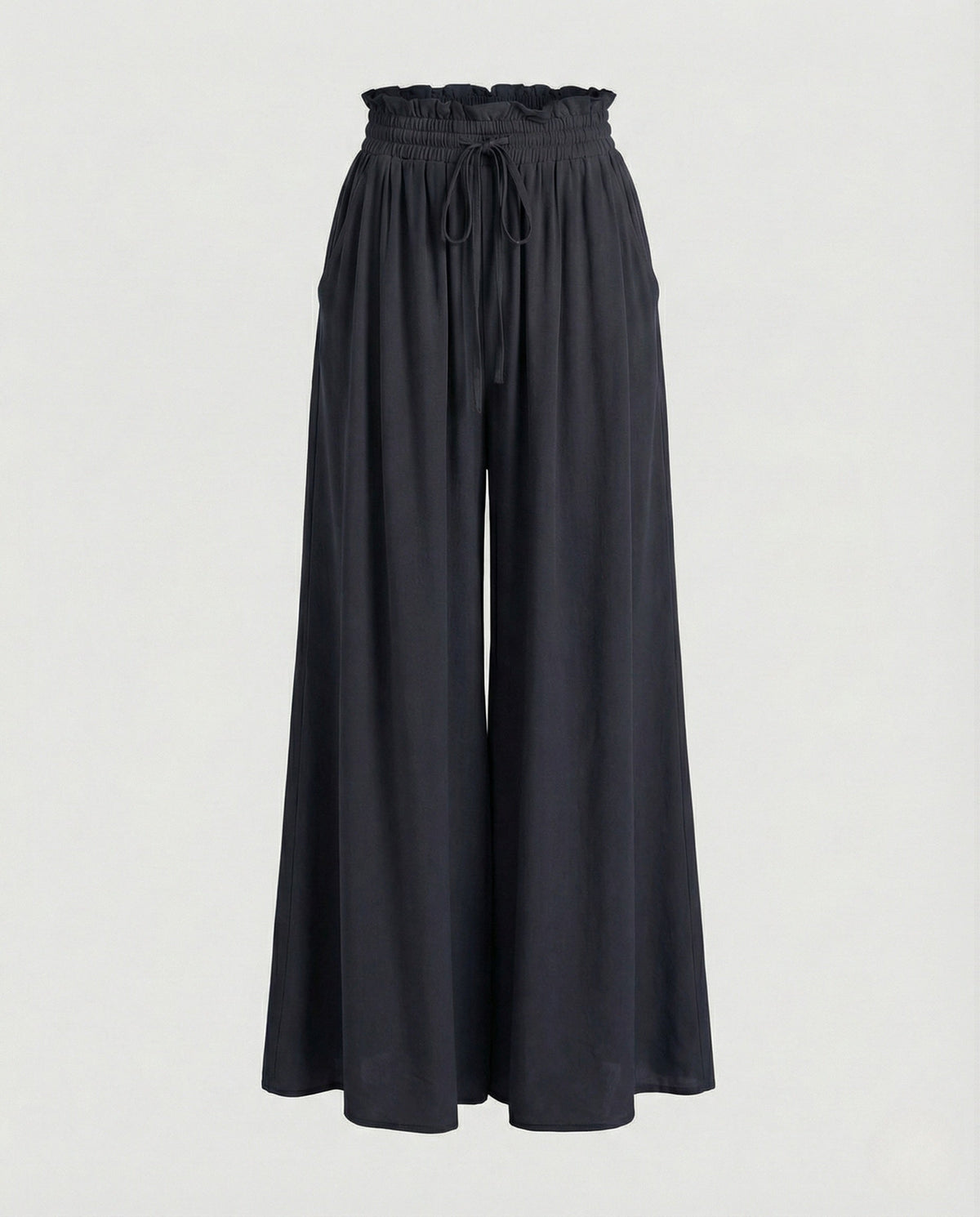 Flowy and Wide High-Waisted Palazzo Pants for Women