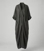 Fitted Long Linen Dress with Pockets for Women | Perfect for Vacation