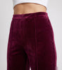 High-Waisted Flared Corduroy Pants for Women