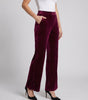 High-Waisted Flared Corduroy Pants for Women