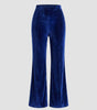 High-Waisted Flared Corduroy Pants for Women