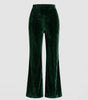 High-Waisted Flared Corduroy Pants for Women