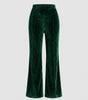 High-Waisted Flared Corduroy Pants for Women